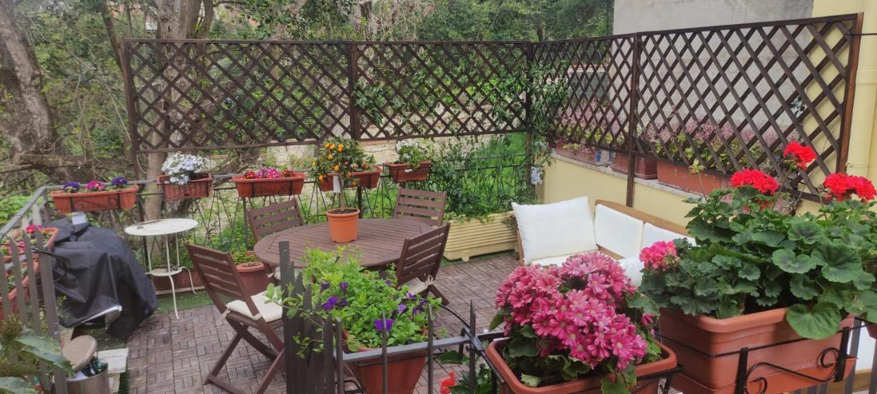 Elisa E Carla House Beautiful Apartments On The Cassia Roma Exterior foto